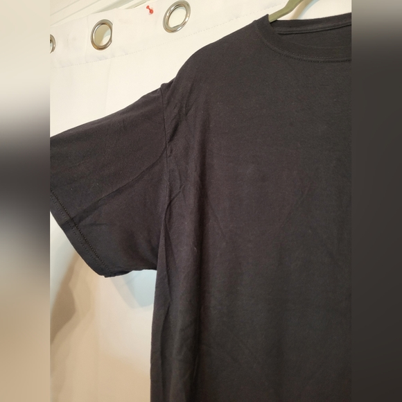 XL plaid pocket tee black - Picture 6 of 6